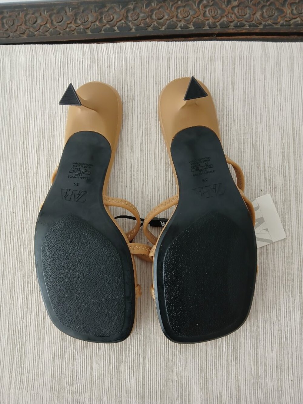 ZARA Athletic Hell Sandals NWT - Picture 6 of 7